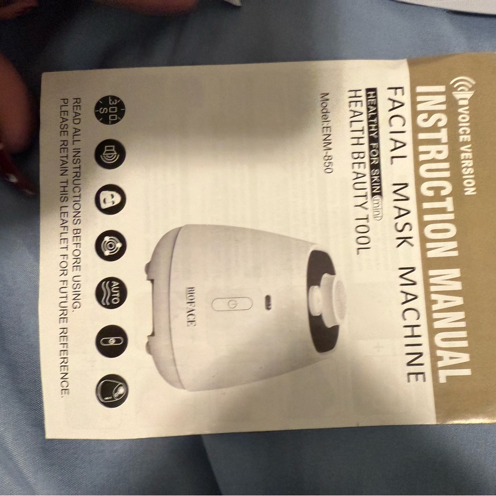 White Facial Mask Machine - Picture 7 of 10
